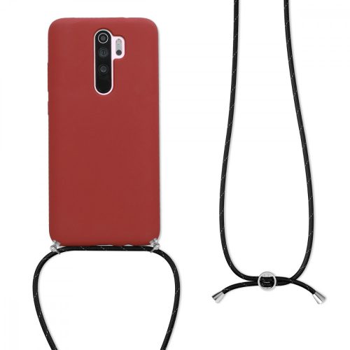 Husa pentru Xiaomi Redmi Note 8 Pro, Silicon, Rosu, 50613.20