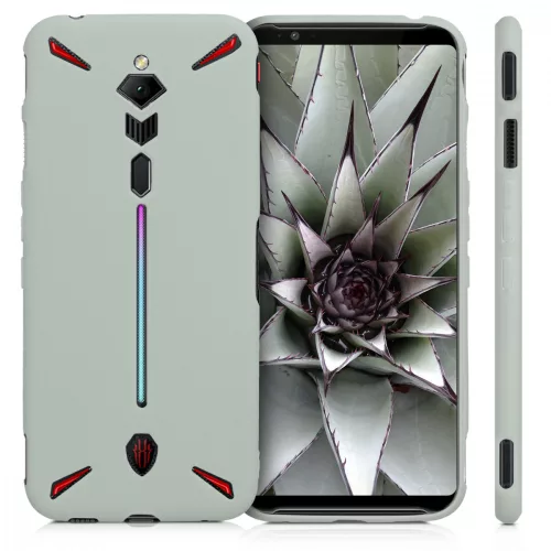 Husa pentru  ZTE Nubia Red Magic 3, Silicon, Gri, 50735.22