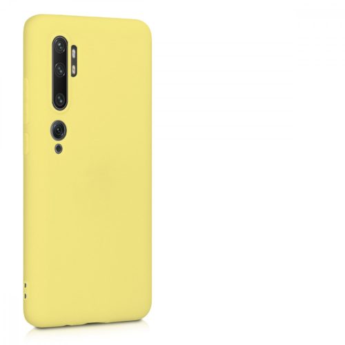 Husa pentru Xiaomi Mi Note 10 / Mi Note 10 Pro, Silicon, Galben, 50948.49