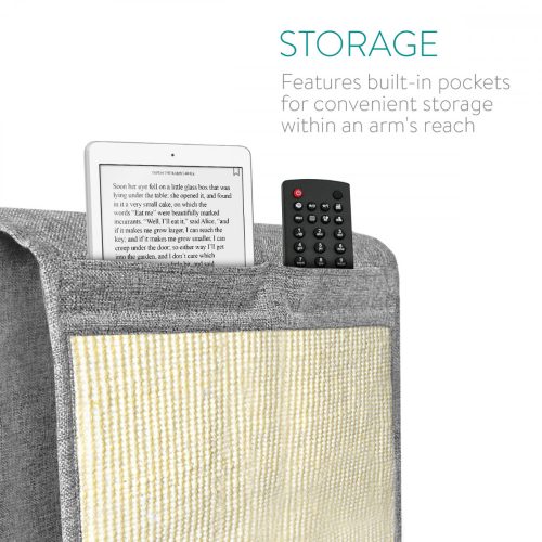 Protectie impotriva zgarieturilor pentru pisici Navaris cu buzunare, 60 x 45 cm, Sisal, 48412.25.02