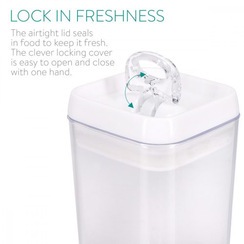 Set 5 Borcane de depozitare, 1700 ml, 1100 ml, 750 ml, 400 ml, 51459.01.05