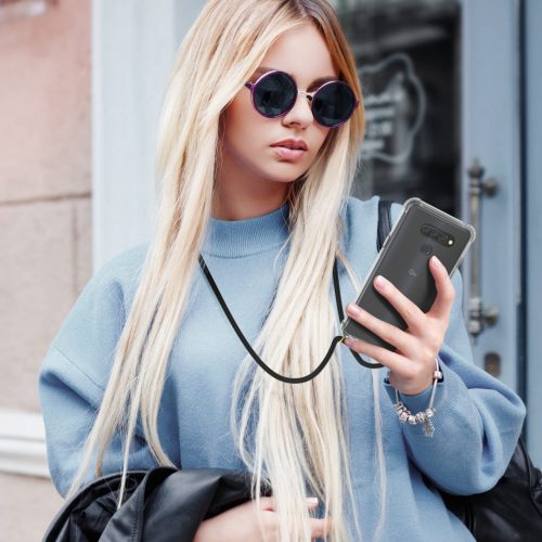 Husa pentru LG Q60, Silicon, Transparent, 51833.03