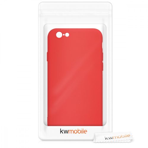 Husa pentru Apple iPhone 6 / iPhone 6s, Silicon, Rosu, 49980.09