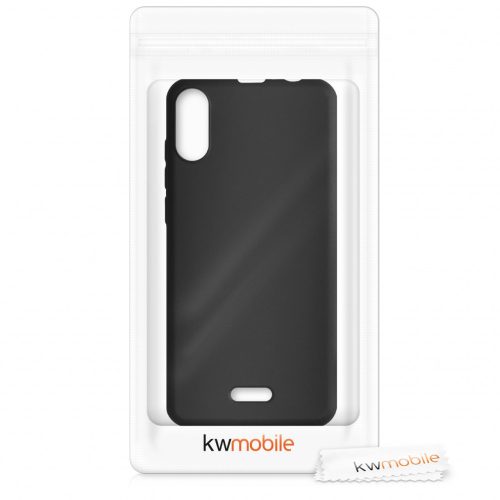 Husa pentru Wiko Y80, Silicon, Negru, 53507.01