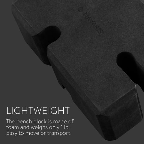 Bloc de banca pentru haltere Navaris pentru bare de 28 mm si 30 mm, 53567.01