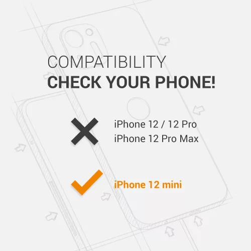 Husa pentru Apple iPhone 12 Mini, Silicon, Transparent, 53887.21