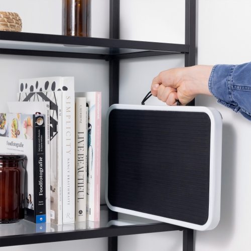 Scaun pliabil Navaris 1 treapta, 45.7x33x17.2 cm, 150 kg, metal, 54101.01