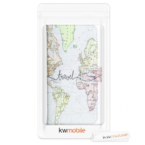 Husa pentru Motorola Edge, Piele ecologica, Multicolor, 52760.03