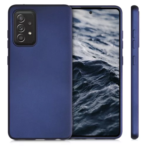 Husa pentru Samsung Galaxy A52 / Galaxy A52 5G / Galaxy A52s 5G, Silicon, Albastru, 54351.64