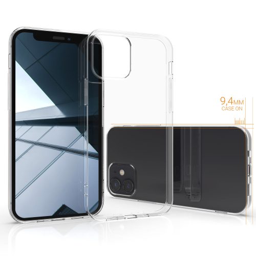 Husa pentru Apple iPhone 12 Mini, Silicon, Transparent, 54408.03