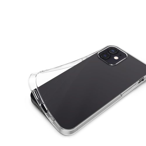 Husa pentru Apple iPhone 12 Mini, Silicon, Transparent, 54408.03