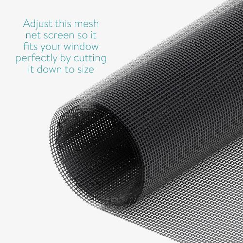 Plasa de insecte pentru fereastra Navaris, 220 x 150 cm, Ajustabila, Cleme magnetice, 54487.2