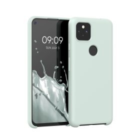   Husa pentru Google Pixel 5a, Silicon, Verde, 55207.200, kwmobile