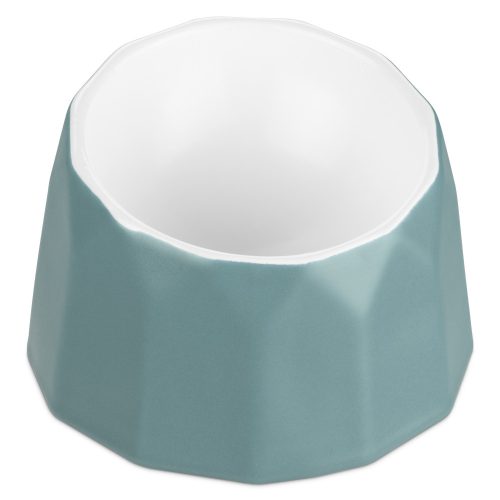 Bol inclinat din ceramica pentru animale de companie Navaris, Albastru, 55230.04