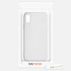 Husa pentru Apple iPhone X / iPhone XS, Silicon, Alb, 42492.02, kwmobile