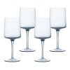 Set 4 Pahare de Vin Navaris, 400 ml, pentru vin si bauturi reci, sticla, 56212.01