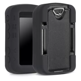   Husa de protectie pentru GPS Garmin Foretrex 601/Foretrex 701, Kwmobile, Negru, Silicon, 56222.01