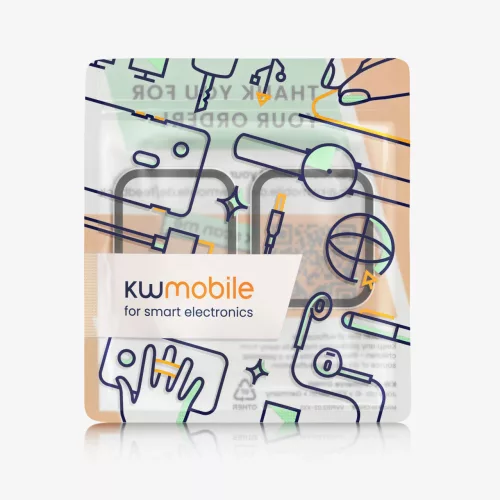 Set 2 Huse pentru Xiaomi Redmi Watch 2, kwmobile, Sticla securizata, Negru / Transparent, 56913.01