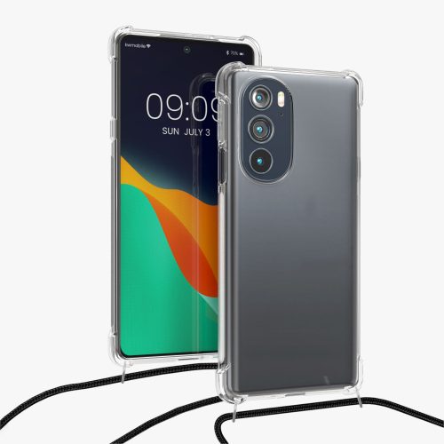 Husa pentru Motorola Edge X30 / Edge 30 Pro, Silicon, Transparent, 57063.01, kwmobile