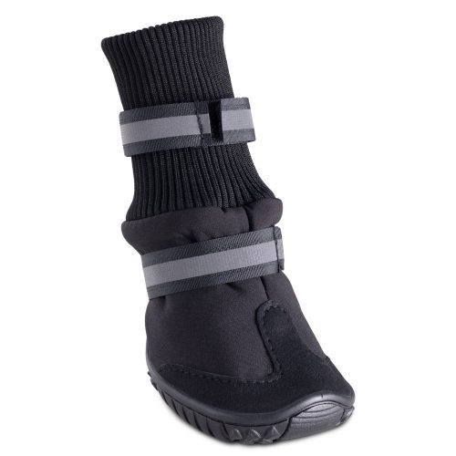 Papuci antiderapanti pentru caini Navaris marimea S, Negru,Textil, 57209.1