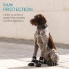 Papuci antiderapanti pentru caini Navaris marimea L, Negru,Textil, 57209.3