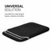 Husa universala pentru tableta 11 inch, Kwmobile, Negru, Neopren, 57317.01