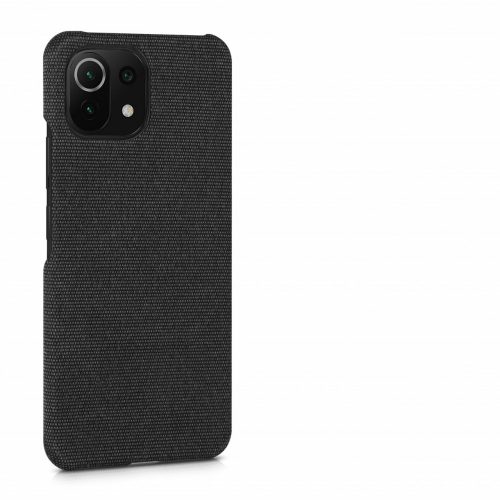 Husa Kwmobile pentru Xiaomi Mi 11 Lite 5G/11 Lite 5G NE, Textil, Gri, 57487.19