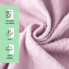 Prosop pentru sezlong Homelevel, 75 x 200 cm, Roz, Bumbac / Poliester, 55649.03.10