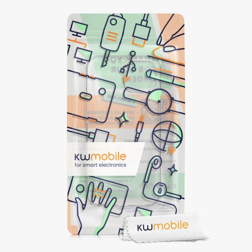Husa Kwmobile pentru Apple iPhone 13 Mini, Silicon, Transparent, 58270.03