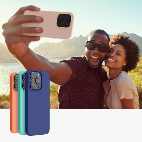 Husa Kwmobile pentru Apple iPhone 14 Pro, Silicon, Crem, 59073.10