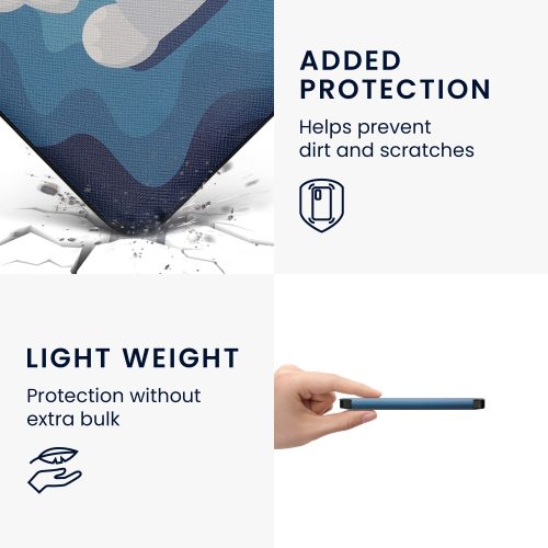 Husa Kwmobile pentru Kobo Libra 2, Multicolor, Piele ecologica, 56575.69