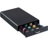 Suport capsule Vertuo Navaris, sertar 43x23.6x5.8 cm, acces rapid, negru, plastic
