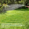 Furtun de gradina extensibil Navaris, 11.25-22.5m, cu pistol 10 functii, 61949.03