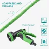 Furtun de gradina extensibil Navaris 15-30m, cu pistol stropire 10 functii, 61949.04