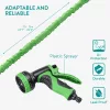 Furtun de gradina extensibil Navaris, 7.5-15m, cu pistol 10 functii, conectori rapizi, 61949.02