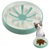 Bol mancare Navaris, ceramica, 20 cm, pentru caini si pisici, slow eating, NAV000025YC001C
