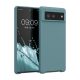 Husa Kwmobile pentru Google Pixel 6, Verde inchis, Silicon, KWM000013EZ058C