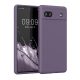 Husa Kwmobile pentru Google Pixel 6a, Mov inchis, Silicon, KWM000015FZ051C