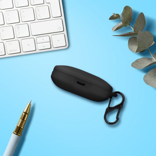 Husa Casti Kwmobile pentru Xiaomi Redmi Buds 5, Negru, Silicon, KWM0000251H001C