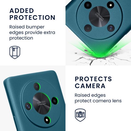 Husa Kwmobile pentru Honor Magic6 Lite/X9b, Albastru, Silicon, KWM000020LH001C