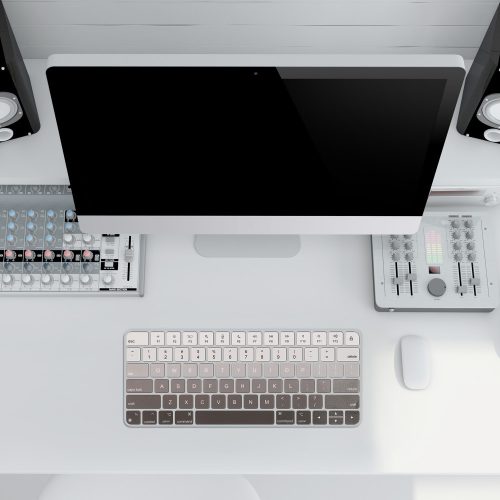 Autocolant tastatura Kwmobile pentru Apple Magic Keyboard, Multicolor, Plastic, KWM000025CS002C