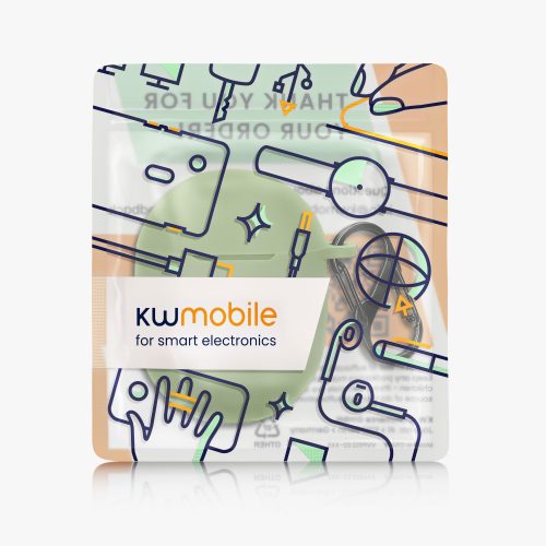 Husa Casti Kwmobile pentru Google Pixel Buds A Series, Verde, Silicon, KWM000025DK004C