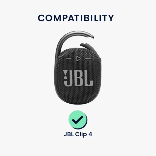 Husa Kwmobile pentru JBL Clip 4, Portocaliu, Silicon, KWM0000181U003C