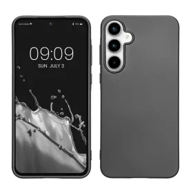   Husa Kwmobile pentru Samsung Galaxy A55 5G, Gri, Silicon, KWM000021MI009C