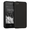 Husa pentru Apple iPhone 4 / iPhone 4s, Silicon, Negru, 10719