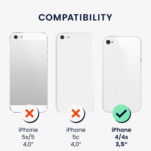 Husa pentru Apple iPhone 4 / iPhone 4s, Silicon, Negru, 10719