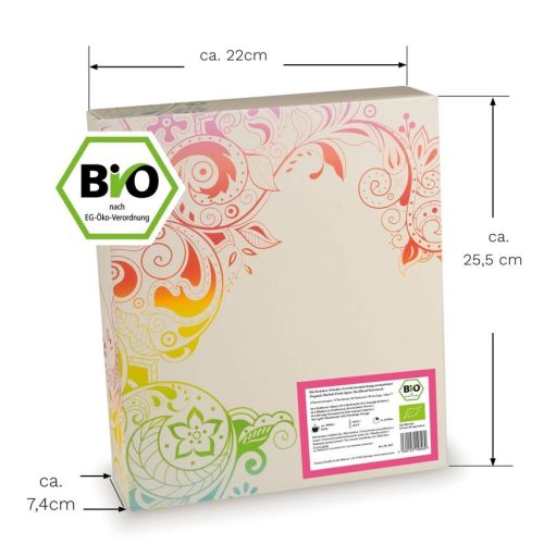 Set Cadou Ceai Bio Creano, 90 plicuri, 9 sortimente, fructe si plante, 180 g