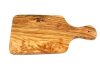 Tocator mic dejun din lemn de maslin cu maner, 30x15 cm, grosime 1.2 cm